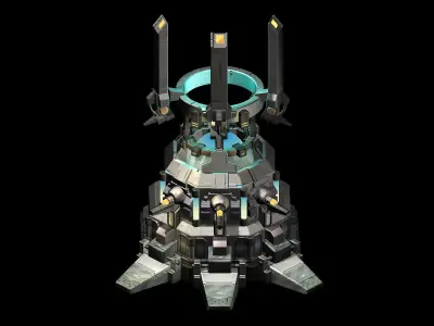 Functional mechanical object 06 3D model