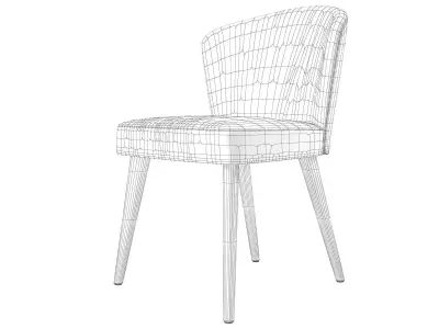 Aston Dining Chair 3D model