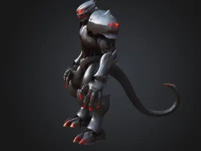 Monster robot 3D model