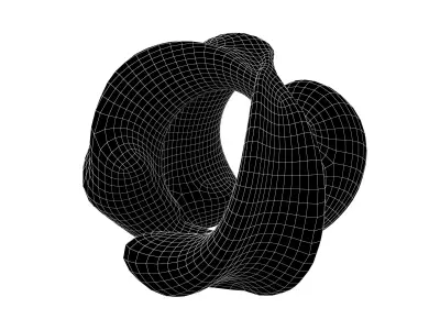 Abstract Shape v29 002 Low-poly 3D model