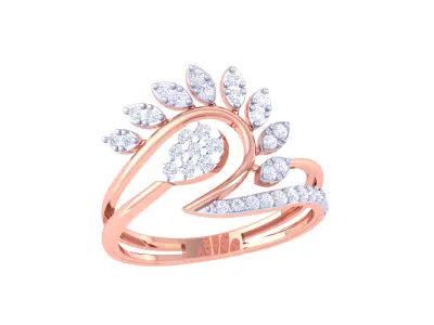 Women Ring MTL 3dm STL OBJ FBX Details 3D print model order