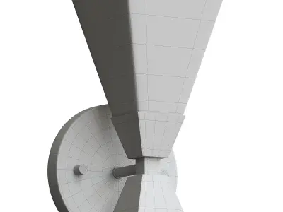 Bowtie Bath Wall Sconce 3D model