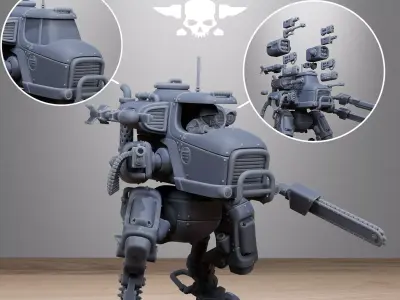 FreeGuard Walker 3D print model
