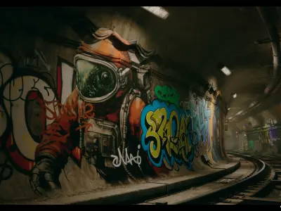 Graffiti Pack Vol 02 Texture