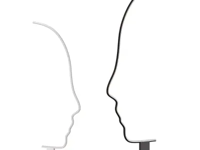 LISETT table lamp Low-poly 3D model