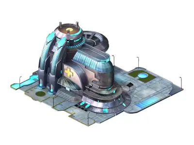 Different dimension - Chengbang Hospital 04 3D model