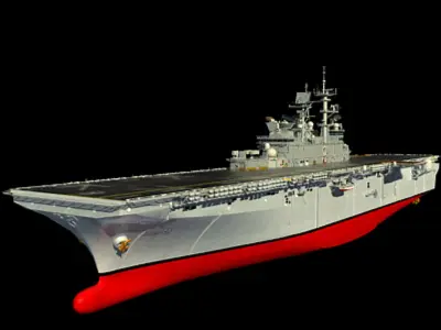  US Navy LHD-8 USS Makin Island Multipurpose Amphibious Assault Ship 