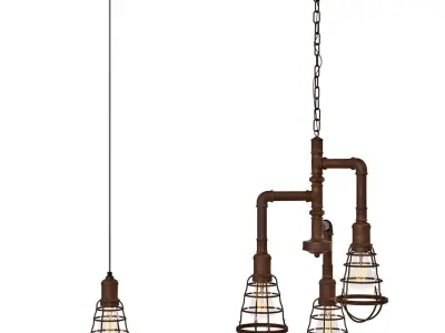 EGLO PORT SETON SET 3D model