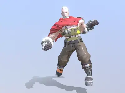 TERMINATOR CYBORG JASON MULTI PUNCH fbx png 3D model