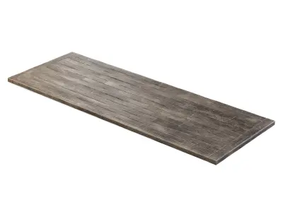 Old Wooden Floor 3D model