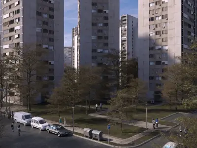 Belgrade - World Builder 3D model