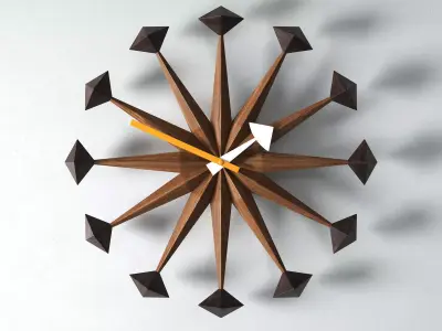 Polygon Clock Nelson Free 3D model