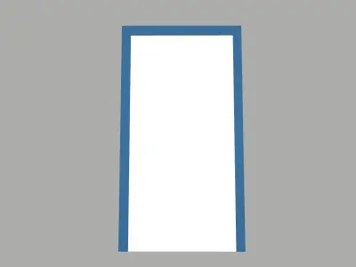 Exit Door Low-poly 3D model purchase
