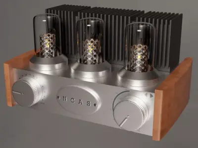 Small Radio 3D model