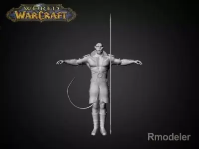 Fantom Lancer 3D model