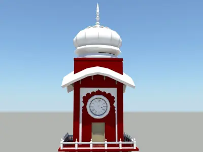 Indian Big Ben 3D model