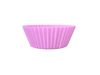 Cupcake Case v1 004 Low-poly 3D model