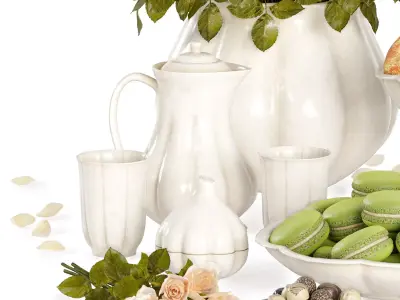 Decorative set 05 3D model