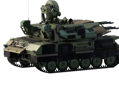 ZSU-23-4 Shilka 3D model