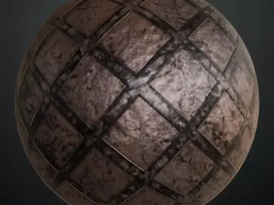 Real Metal Plate PBR Seamless Texture