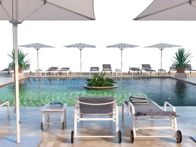 Bassin Set 01 - Extended version 3D model