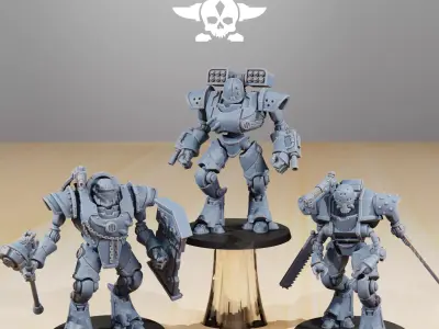 Scavenger Exutars 3D print model