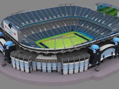  Bank of America Stadium 
