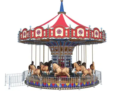 Carousel Ride  3D model