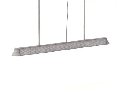 Zhane Linear Suspension Details Tech Lighting 3D model