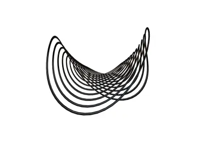 Abstract Shape v7 003 Low-poly 3D model