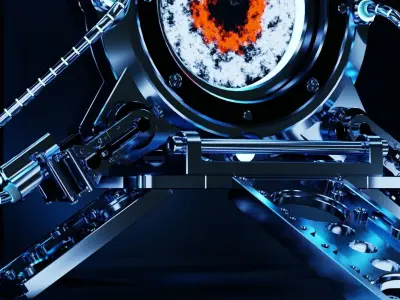 Sci-fi Portal 3D model