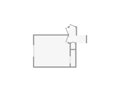  Detailed Interior Sketch - 251-500 SF - Xactimate - Matterport 3D model