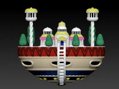 Palacio kamisama 3D print model