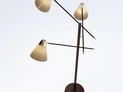 Floor Lamp in Style of Mulberry Design 3D model