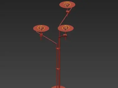 Skew Floor Lamp II 3D model