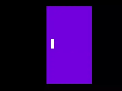 a door Free 3D model