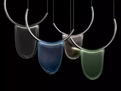 Dali pendant lamp Luca Maria Arosio and Paolo Emanuele Nava 3D model