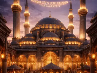 above the mosque Texture