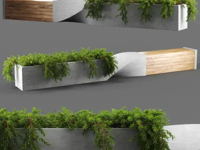 bench854 v2 3D model