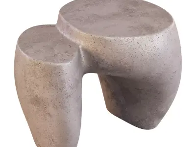 Mogg Dune - Coffee and Side Table 3D model