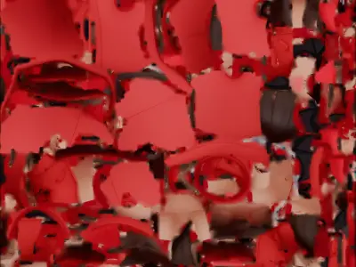 Cute Devil Girl Chibi 3D Model - Mischievous Cartoon Character Low-poly 3D model