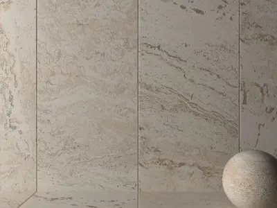 Stone Wall Tiles Antico Ivory 120x270 Set 1 Texture