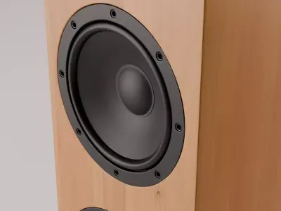 Modern Floorstand Speaker No Brand  3D model