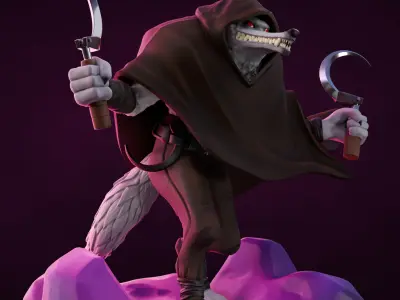 Death Wolf from Puss in Boots 3D print model