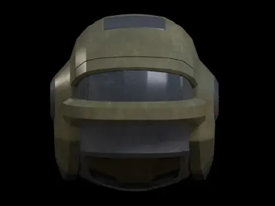 HALO Grenadier helmet 3d print file 3D print model