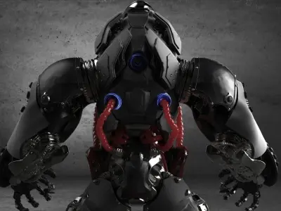 Sci-Fi Robot 3D model