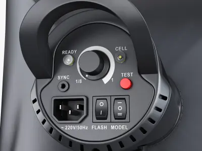 Studio Softbox Light M 2 3D model