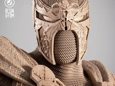 B3DSERK Medieval Spawn Sculpture 3D print model