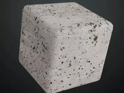 Shiny Dented Steel Plate PBR Seamless Texture