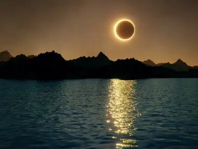 Eclipse Lake Environment 3D model